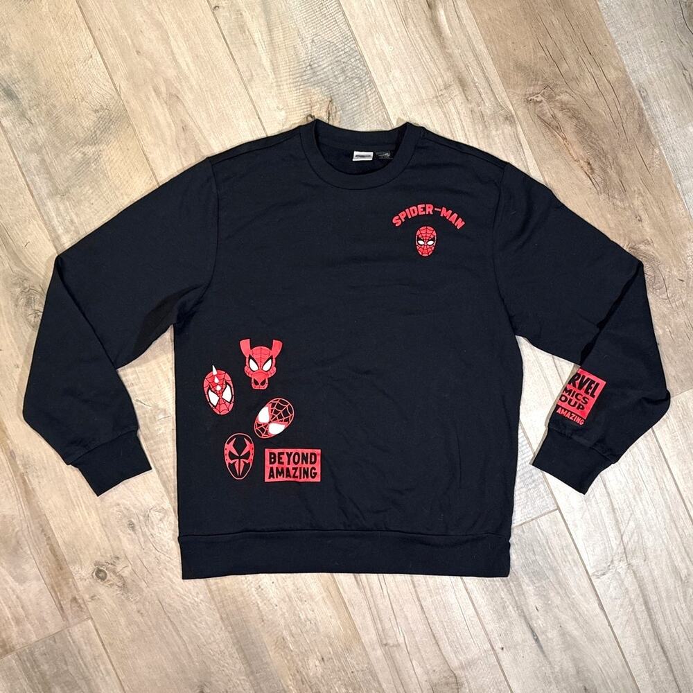 Spider-man Across the Spiderverse Crewneck Sweatshirt Spider-ham Size XL